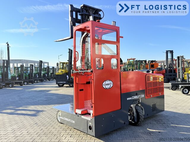 4-way forklift Combilift C3000GST TRIPLEX 8300 FREE-LIFT NEW TIRE
