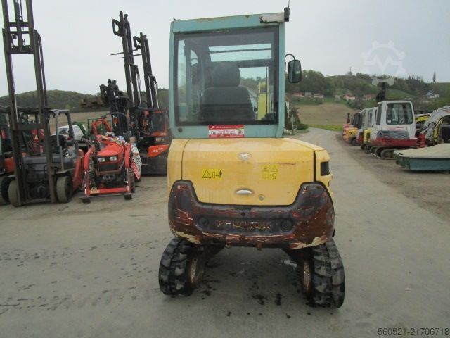 Mini excavators Yanmar SV26 - mechan. Schnellwechsler + 3 Löffel