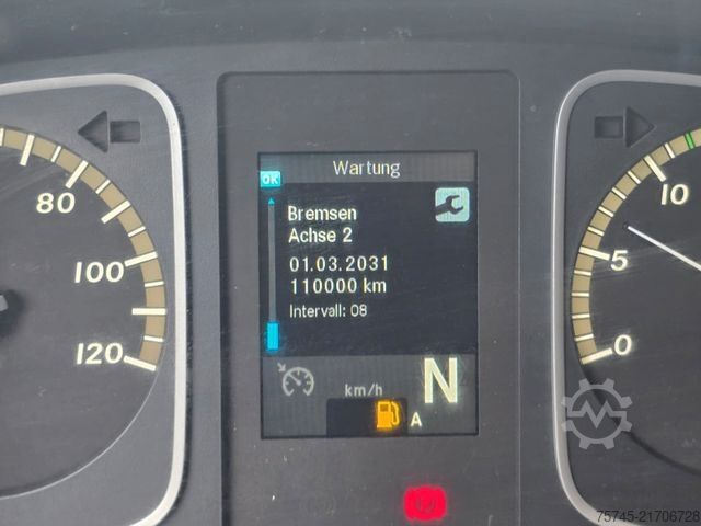 Refrigerator body van MERCEDES-BENZ ATEGO 816 * CARRIER SUPRA 850 * KLIMA *  TEMP