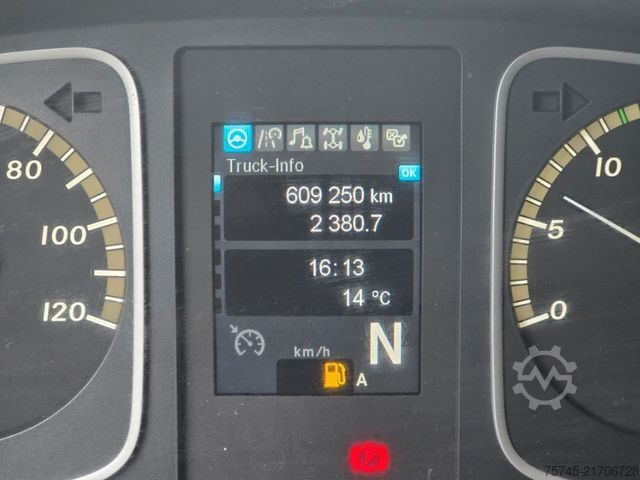 Refrigerator body van MERCEDES-BENZ ATEGO 816 * CARRIER SUPRA 850 * KLIMA *  TEMP