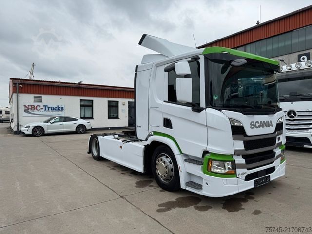 Standard tractor unit SCANIA P 450 * RETARDER * STANDHEIZUNG * 1 X LIEGE *