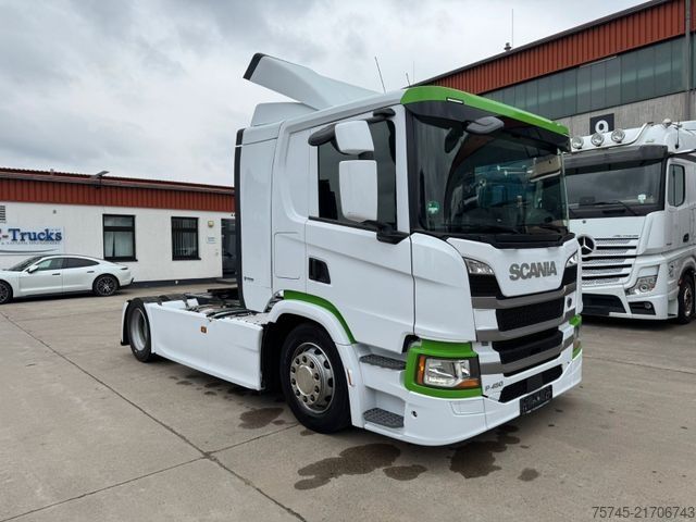 Standard tractor unit SCANIA P 450 * RETARDER * STANDHEIZUNG * 1 X LIEGE *