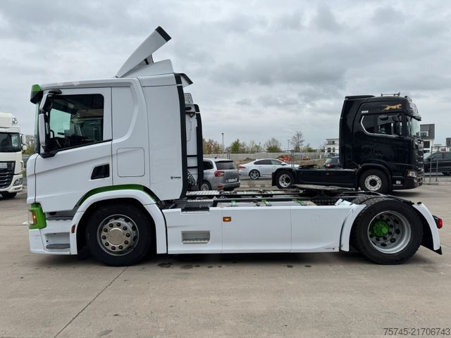 Standard tractor unit SCANIA P 450 * RETARDER * STANDHEIZUNG * 1 X LIEGE *
