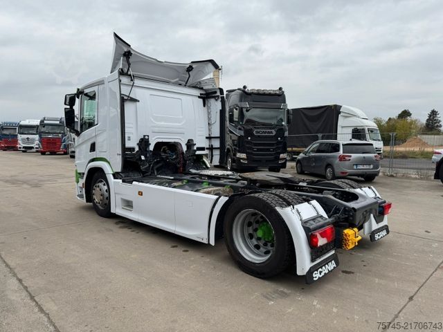 Standard tractor unit SCANIA P 450 * RETARDER * STANDHEIZUNG * 1 X LIEGE *