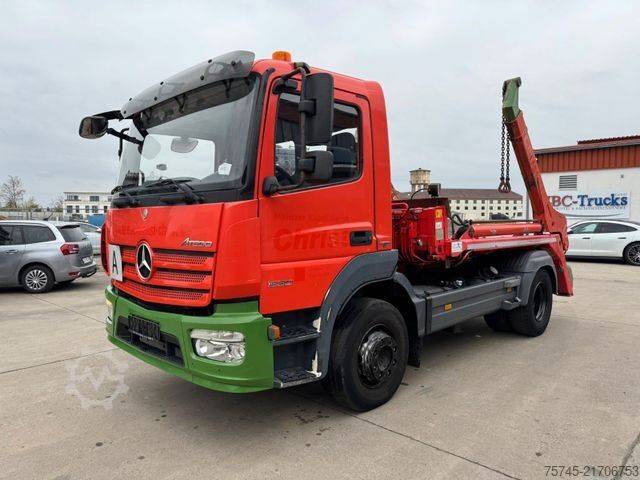 Skip truck MERCEDES-BENZ ATEGO 1530 * MEILLER-KIPPER 10 TON * KLIMA *FUNK