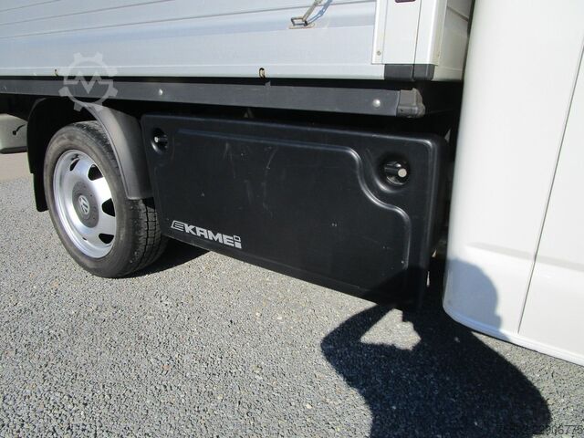 Transporter mit Pritsche & Plane VW T5 TDI 180PS* 4 Motion-Allrad-4x4 *KLIMA+AHK*