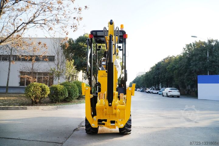 Minischaufel mit Baggerarm, Ladebaggerko Gunter grossmann GG06LX Kubota D1105