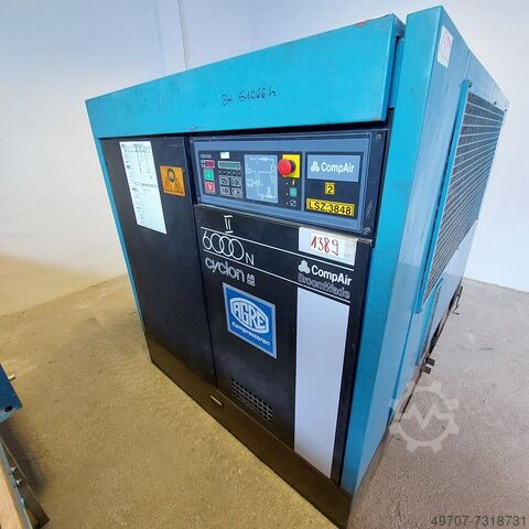 Screw compresssor Comp Air Cyclone 6000N 75Kw 8bar 12,9m3/min