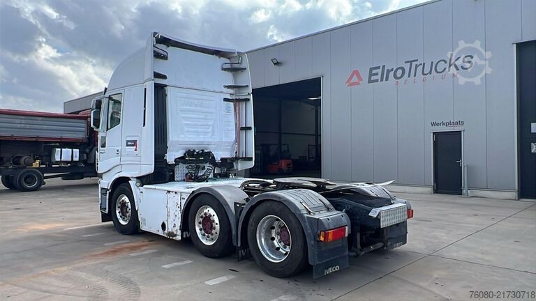 Standard tractor Iveco Stralis 460 (6X2 / EURO 6 / BELGIAN TRUCK / SHO...
