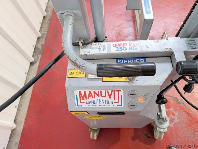 Hebebühne Manuvit – Porte bobines