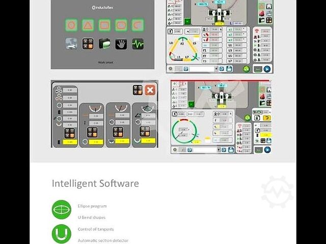 Section bending machine Inductaflex AL-1e