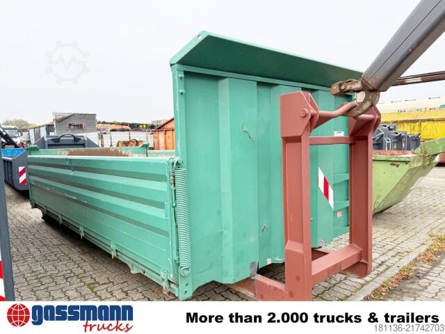 Roll-off container Schwarzmüller Abrollcontainer mit Alu-Bordwänden ca. 11m³