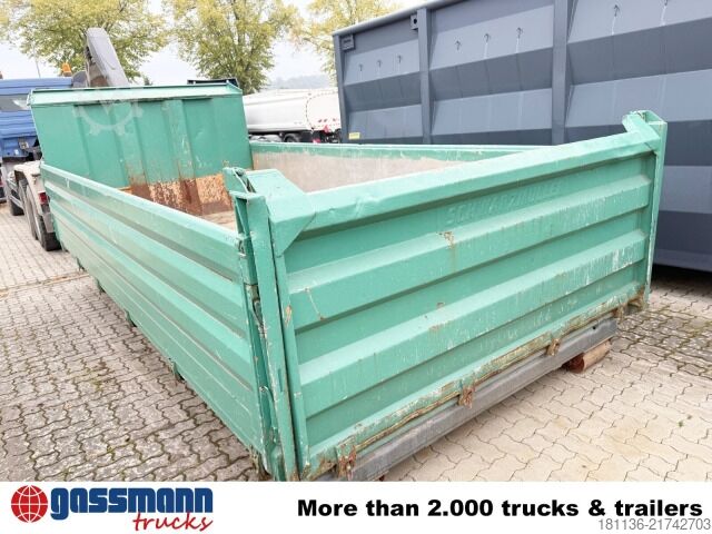 Roll-off container Schwarzmüller Abrollcontainer mit Alu-Bordwänden ca. 11m³