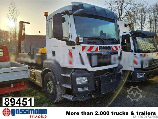 Tipper truck MAN TGS 26.480 6x2-4 BL, Winterdienstausstattung,