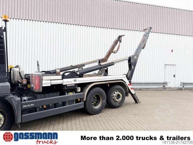 Tipper truck MAN TGS 26.480 6x2-4 BL, Winterdienstausstattung,