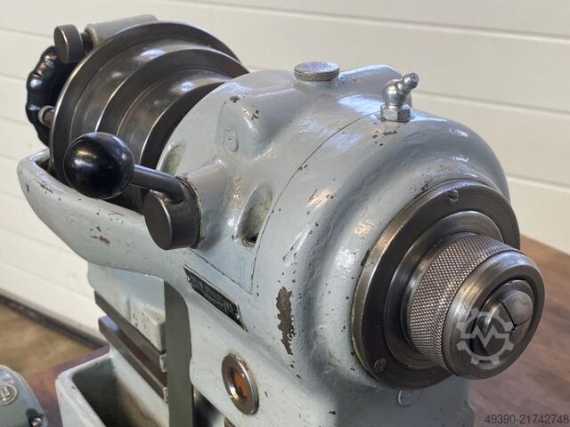 Mechanic lathe, hand lever lathe, precision lathe, mechanic lathe SCHAUBLIN 102
