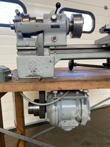 Mechanic lathe, hand lever lathe, precision lathe, mechanic lathe SCHAUBLIN 102
