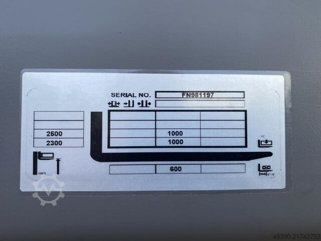 Electric pedestrian stacker, tiller stacker + new battery, pallet truck, electric pallet truck, till JUNGHEINRICH EJC M10 - G 115-250ZT