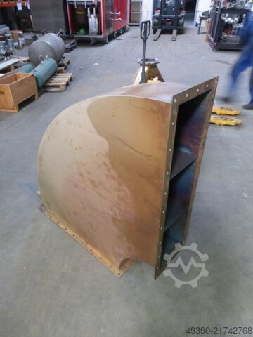 Stainless steel heat exchanger, air-water, air-oil heat exchanger, 4 units available AGETHERMA FT-1.1-910/230/10-RS04-T10-ATWH