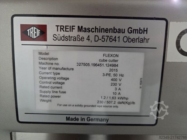 Meat processing machine Speckschneider Treif FLEXON