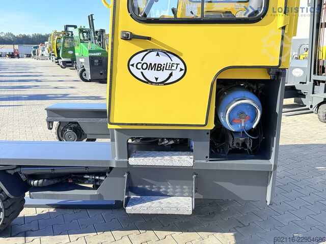 4-way forklift Combilift C5000XL GAS DUPLEX 6000MM POSITIONER