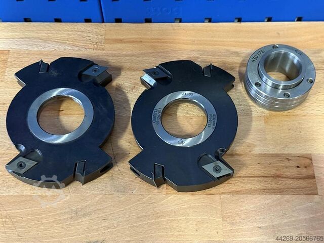 Adjustable slot cutter Örtli with bushing and spacers Örtli