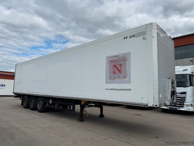 Box semitrailer SCHMITZ CARGOBULL SKO 24 * KOFFER * SAF & LIFTACHSE * ROLLTOR*TÜV