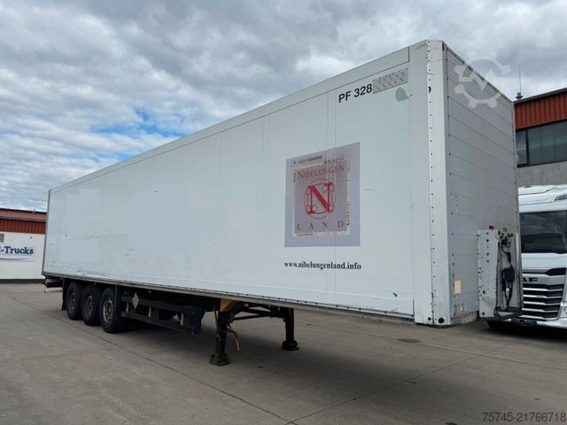 Box semitrailer SCHMITZ CARGOBULL SKO 24 * KOFFER * SAF & LIFTACHSE * ROLLTOR*TÜV