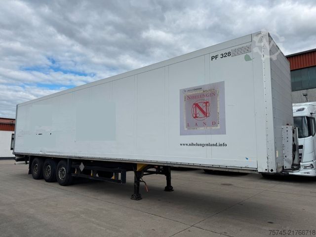 Box semitrailer SCHMITZ CARGOBULL SKO 24 * KOFFER * SAF & LIFTACHSE * ROLLTOR*TÜV
