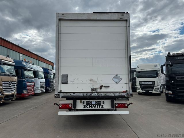 Box semitrailer SCHMITZ CARGOBULL SKO 24 * KOFFER * SAF & LIFTACHSE * ROLLTOR*TÜV