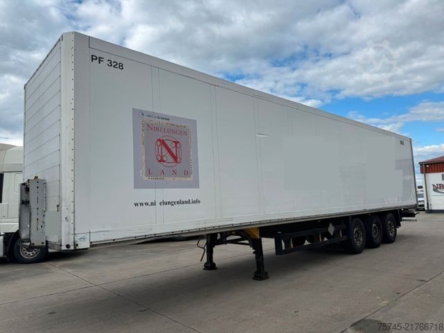 Box semitrailer SCHMITZ CARGOBULL SKO 24 * KOFFER * SAF & LIFTACHSE * ROLLTOR*TÜV