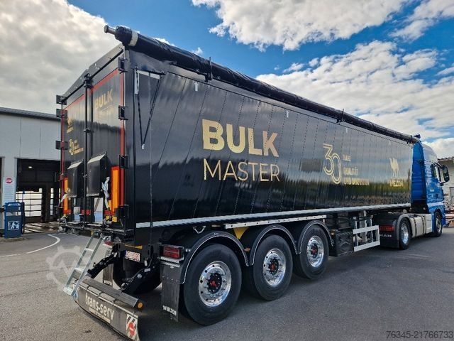 Tipper semitrailer WIELTON Alu-Kastenmulde 51m³  BULK Master BLACK Edition