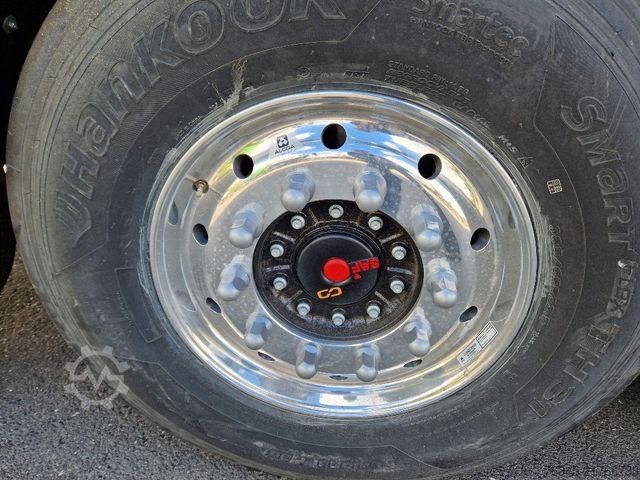 Tipper semitrailer WIELTON Alu-Kastenmulde 51m³  BULK Master BLACK Edition