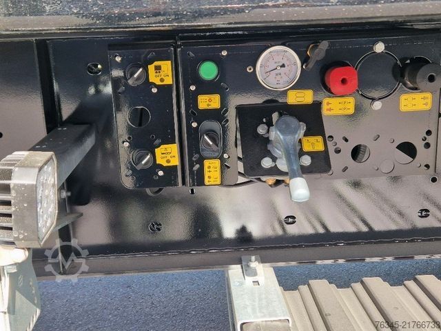 Tipper semitrailer WIELTON Alu-Kastenmulde 51m³  BULK Master BLACK Edition