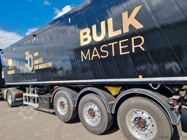 Tipper semitrailer WIELTON Alu-Kastenmulde 51m³  BULK Master BLACK Edition