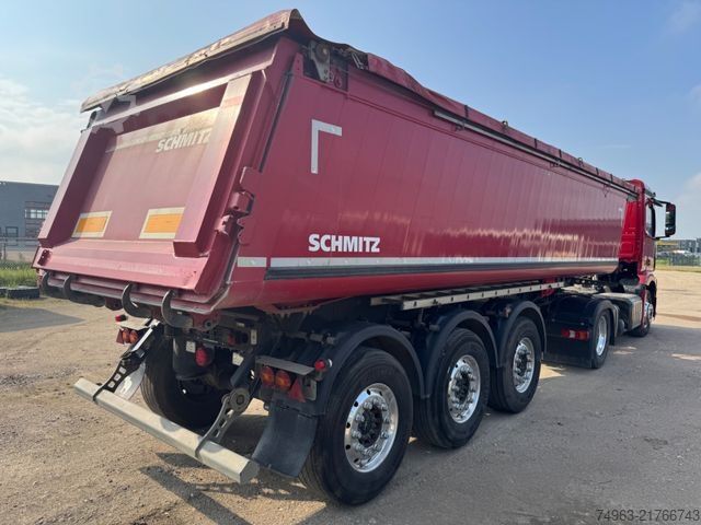 Tipper semitrailer SCHMITZ CARGOBULL SKI 24, Alumulde, guter Zustand