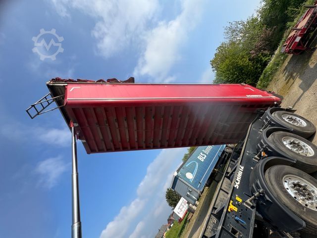 Tipper semitrailer SCHMITZ CARGOBULL SKI 24, Alumulde, guter Zustand