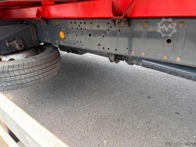 Flatbed truck with tarp IVECO ML160E25 ¤5 Blatt/Blatt manuell Klima