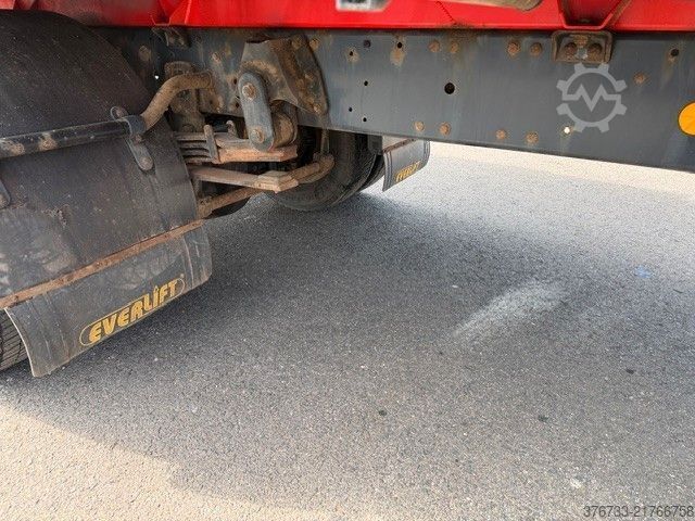 Flatbed truck with tarp IVECO ML160E25 ¤5 Blatt/Blatt manuell Klima