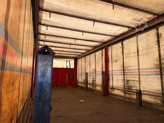 Flatbed truck with tarp IVECO ML160E25 ¤5 Blatt/Blatt manuell Klima