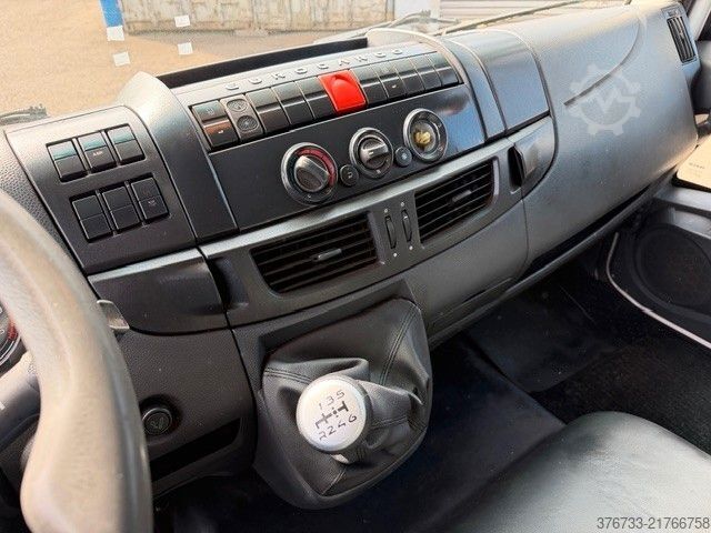 Flatbed truck with tarp IVECO ML160E25 ¤5 Blatt/Blatt manuell Klima