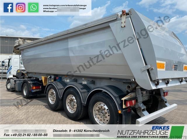 Tipper semitrailer STAS BX 7.5 ALUstar  27m³