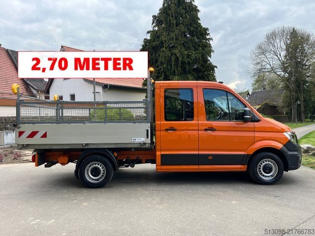 Transporter mit Kipper VW CRAFTER 2,0 TDI 4 MOTION DoKa 3-SEITENKIPPER AHK