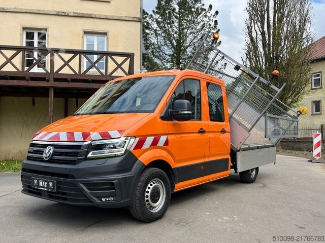 Transporter mit Kipper VW CRAFTER 2,0 TDI 4 MOTION DoKa 3-SEITENKIPPER AHK