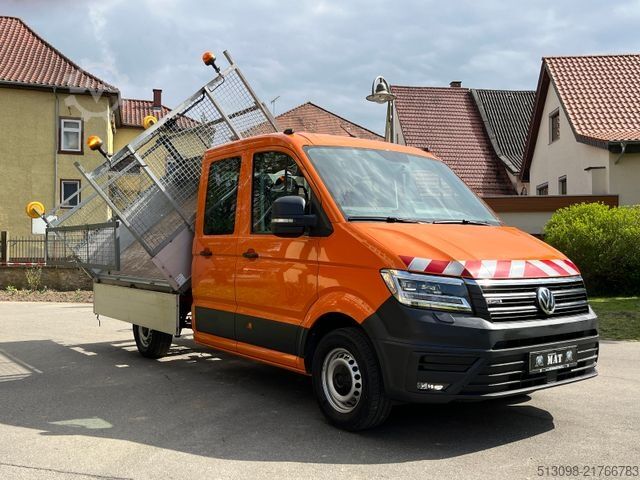 Transporter mit Kipper VW CRAFTER 2,0 TDI 4 MOTION DoKa 3-SEITENKIPPER AHK