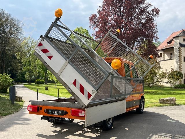 Transporter mit Kipper VW CRAFTER 2,0 TDI 4 MOTION DoKa 3-SEITENKIPPER AHK