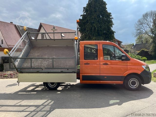 Transporter mit Kipper VW CRAFTER 2,0 TDI 4 MOTION DoKa 3-SEITENKIPPER AHK