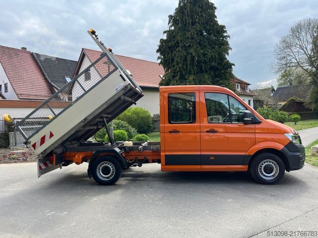 Transporter mit Kipper VW CRAFTER 2,0 TDI 4 MOTION DoKa 3-SEITENKIPPER AHK