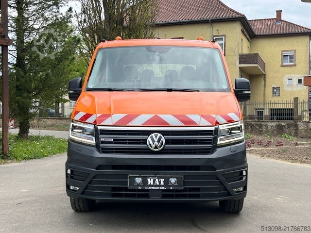 Transporter mit Kipper VW CRAFTER 2,0 TDI 4 MOTION DoKa 3-SEITENKIPPER AHK
