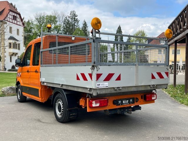 Transporter mit Kipper VW CRAFTER 2,0 TDI 4 MOTION DoKa 3-SEITENKIPPER AHK